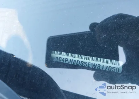 2014 Jeep Cherokee Limited z USA, uszkodzony, nr VIN 1C4PJMDS5EW317050